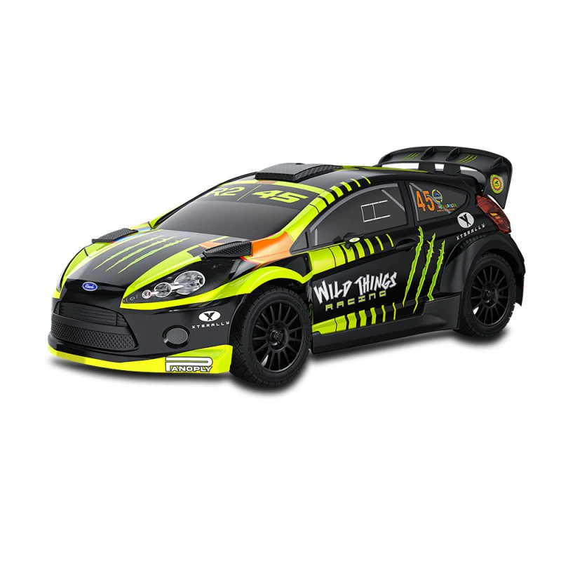 Rlaarlo XTS-F10 1/10 Carbon Fiber Brushless RTR 4WD RC Rally Car, — alternate view