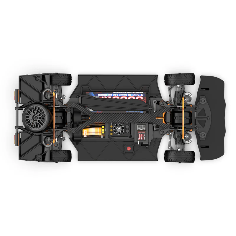 Rlaarlo Supercar,AK-917 1/10 Metal Version Brushless RTR On-Road Cars,