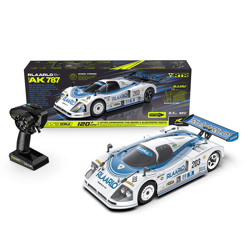 Rlaarlo Supercar,AK-787 1/10 Metal Version Brushless RTR On-Road Cars,