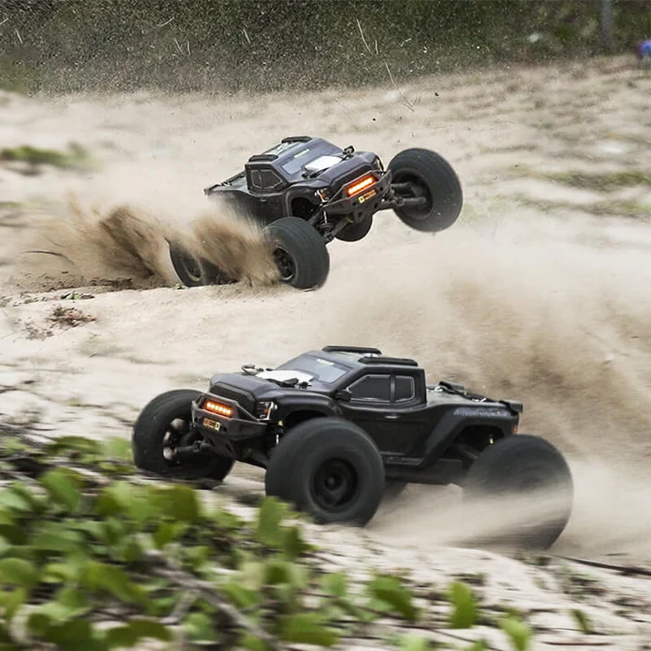 Rlaarlo Omni RZ001B-C Carbon Fiber MINI 1:10 Scale RTR Brushless Monster Truck — alternate view
