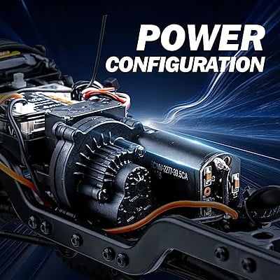 FMS FCX18 1:18 CHEVROLET K10 RTR – YELLOW V2