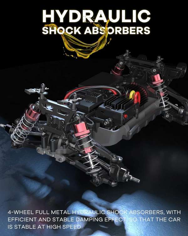 MJX Hyper Go 16210, 1/16 Brushless RC 4WD High Speed Off-Road Truggy Truck