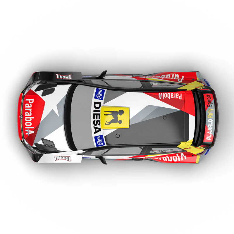 Rlaarlo XTS P12 Brushless 1:12 Scale 4WD Rally Car – Red (3S LiPo Version)