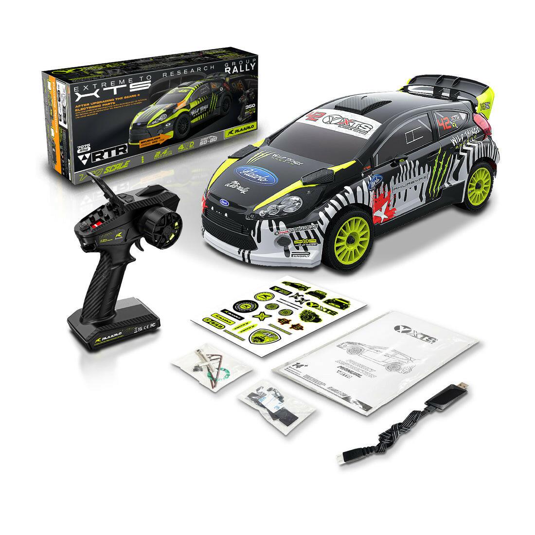 Rlaarlo XTS-F10 1/10 Metal Brushless RTR 4WD RC Rally Car