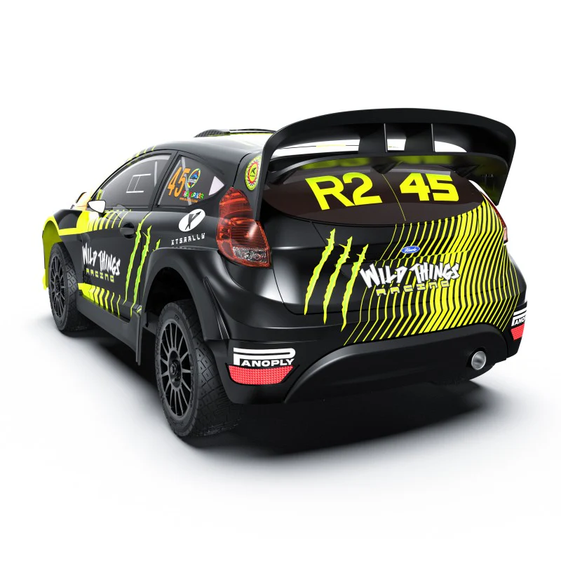 Rlaarlo XTS-F10 1/10 Carbon Fiber Brushless RTR 4WD RC Rally Car — alternate view
