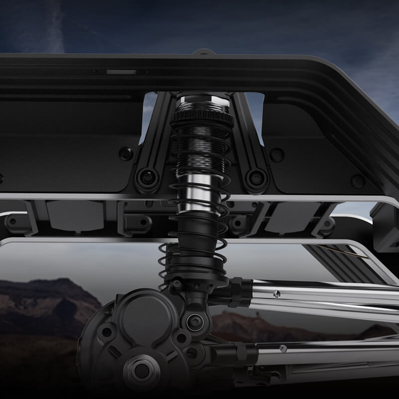 Rlaarlo 1/7 Scale 4WD Brushless RTR RC Crawler TK07 (Red)