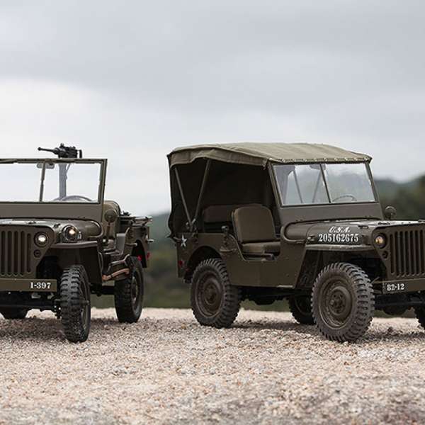 ROCHOBBY 1/6 1941 MILITARY MB SCALER RTR CAR — alternate view