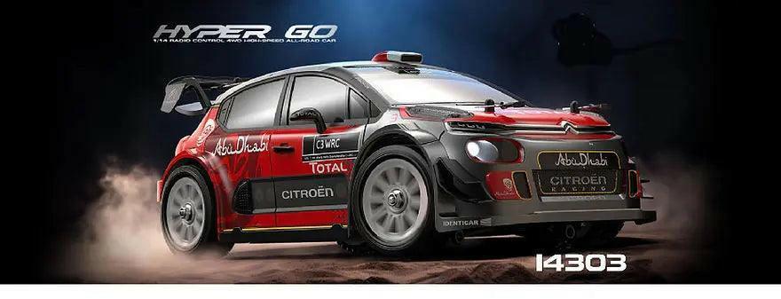 MJX Hyper Go 14303 1:14 RC Car 2.4G High Speed Drift Rally Car