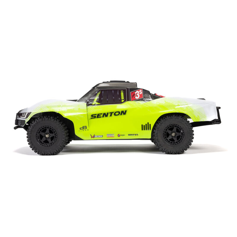 Arrma Senton 223S BLX 1/10 Brushless RTR 4X4 Short Course Truck (Yellow)