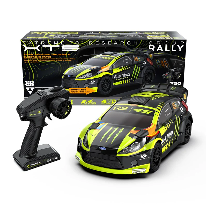 Rlaarlo XTS-F10 1/10 Carbon Fiber Brushless RTR 4WD RC Rally Car,