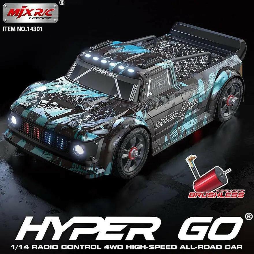 MJX Hyper Go 14301 1/14 Brushless RC(with Gyro) 4WD High Speed Drift Car