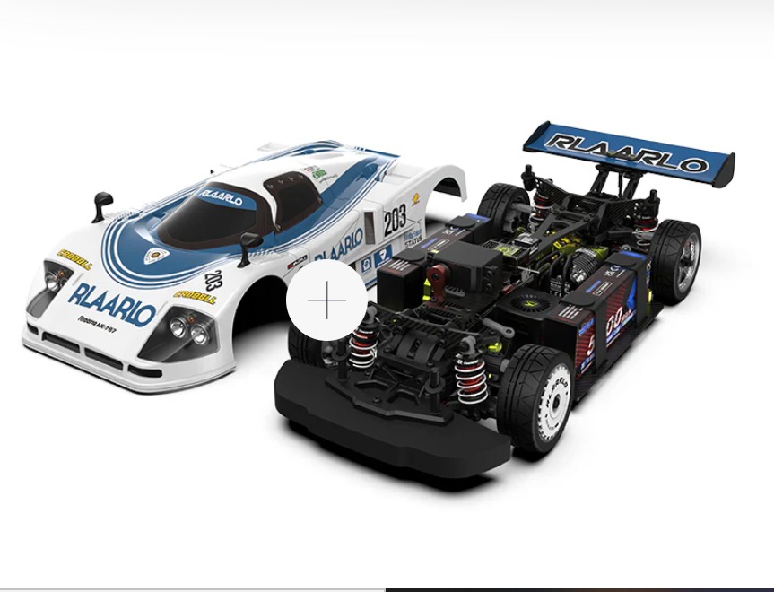 Rlaarlo 1/10 On-Road Cars AK-787 Dual Motor RTR Standon